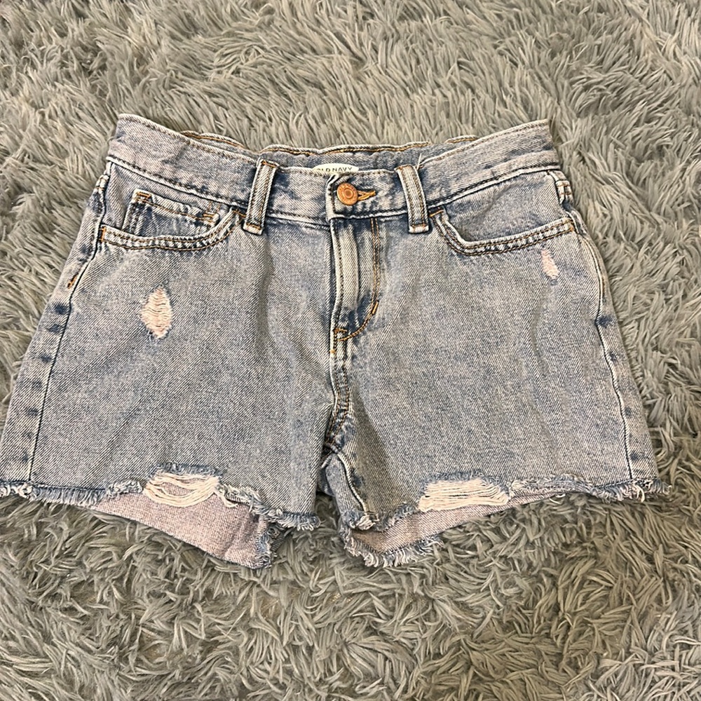 Old Navy girls jean shorts